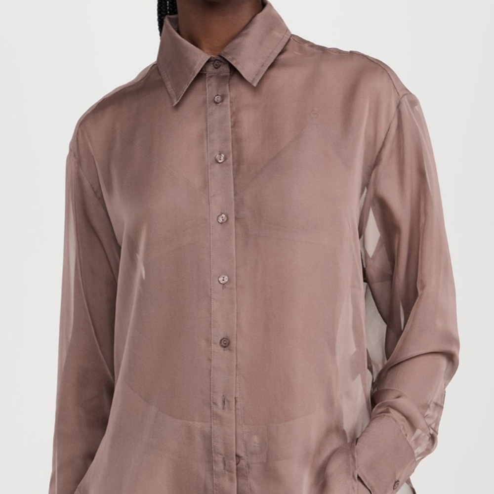 NWOT -- ASTR the Label Evie sheer top -- Size Small
